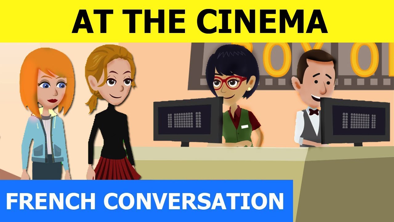 At the Cinema French Speaking Practice online - French conversation with English subtitles #41