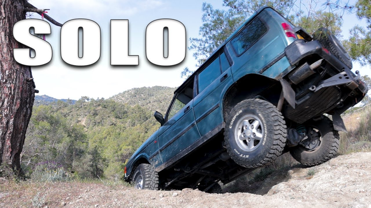 SOLO Off Roading in My Land Rover Discovery (Sketchy)