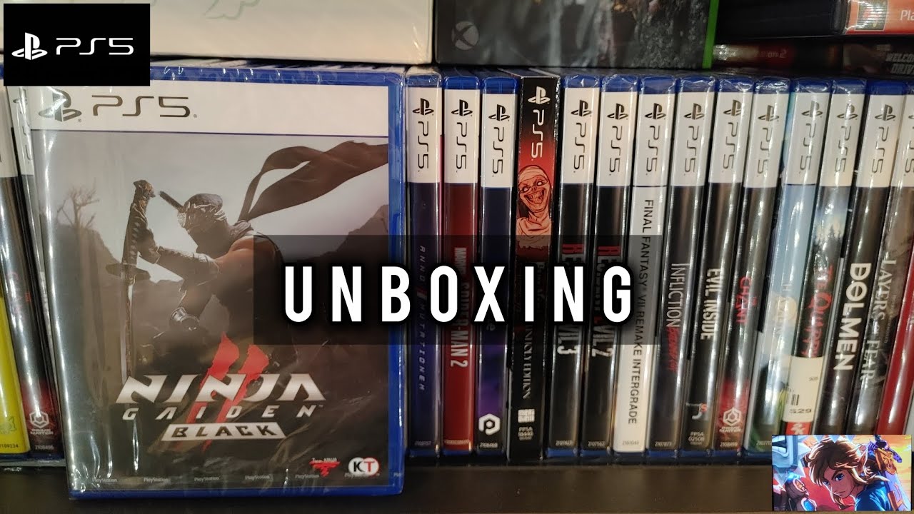 Ninja Gaiden 2 Black PS5 Unboxing