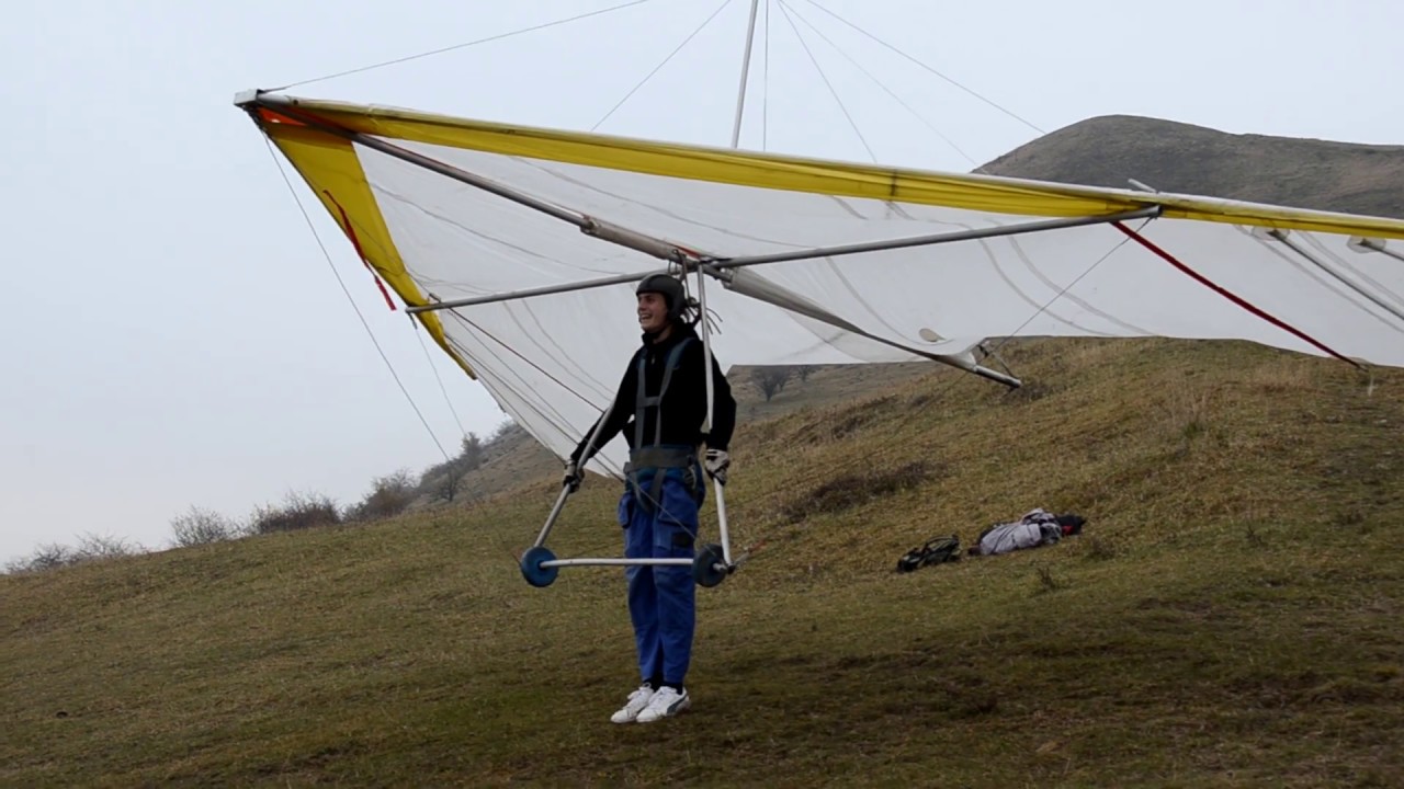 Raná - rogalo výcvik (hang gliding lesson)