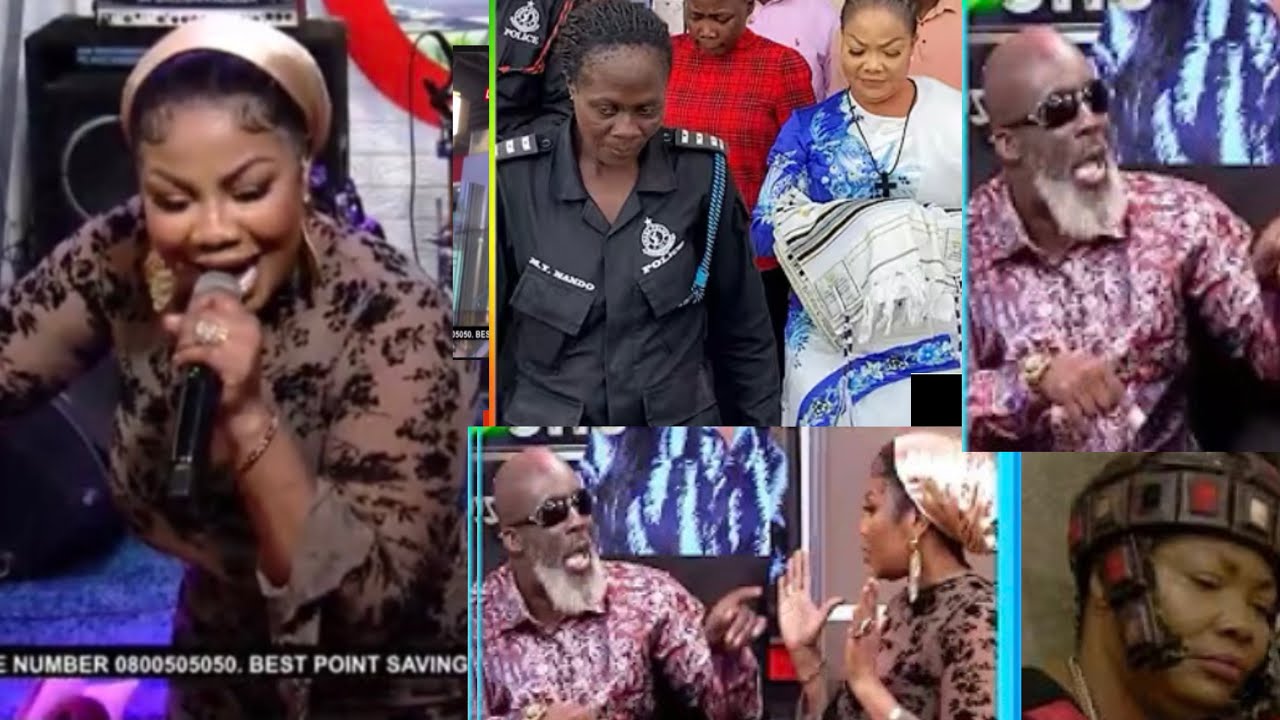 Aww Empress Gifty thanksgiving  songs and tears to God after her case  with Agradaa on UTV showbiz