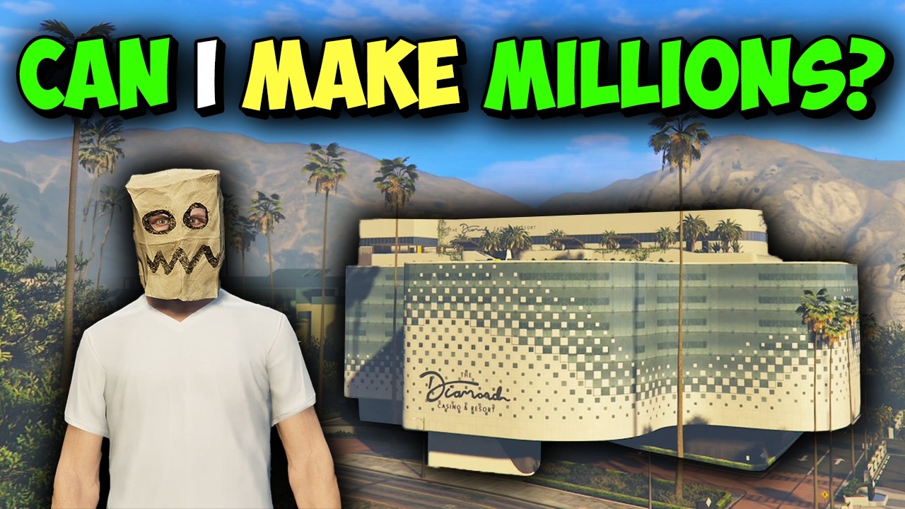 Can I Make MILLIONS With the WORST Diamond Casino Heist Approach? | Loser to Luxury S4 Ep 50