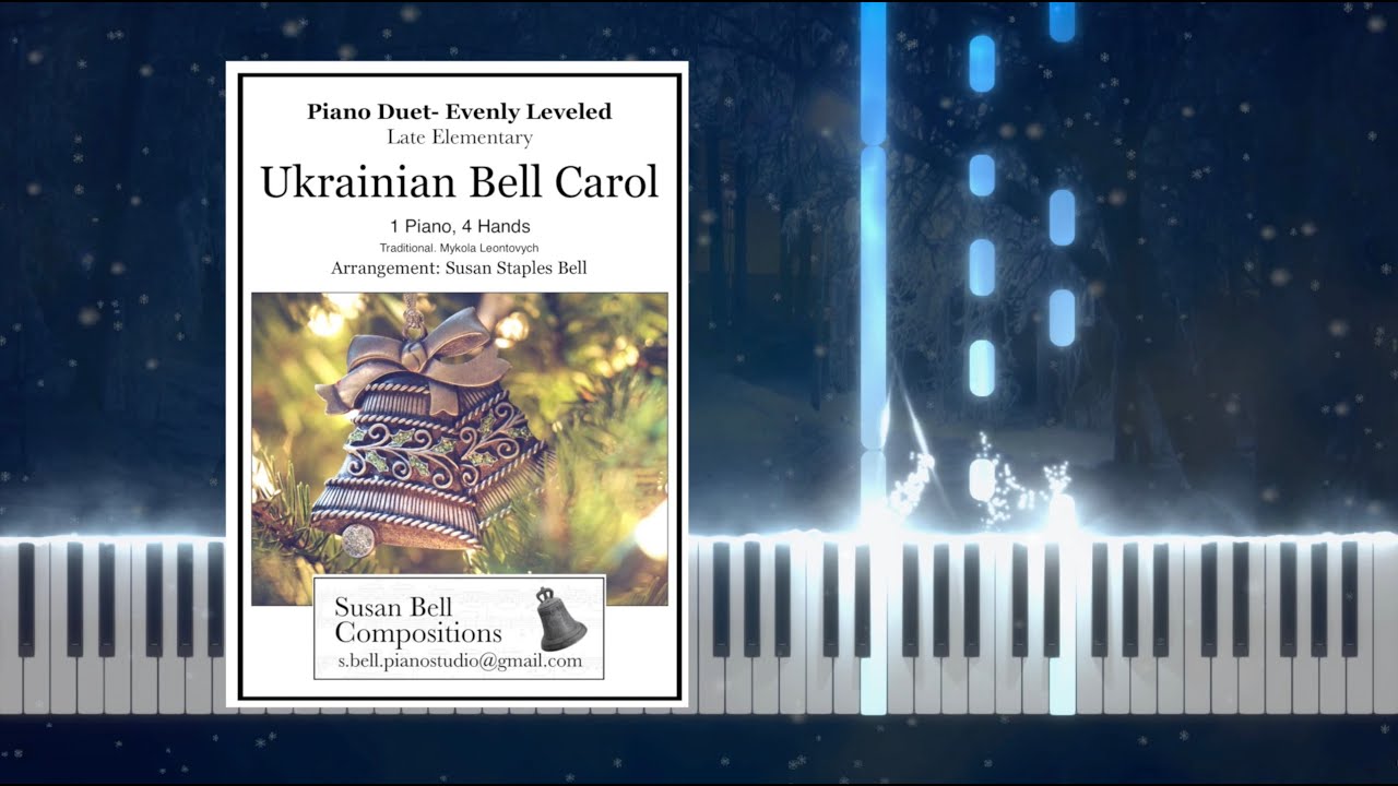 Ukrainian Bell Carol, Piano Duet
