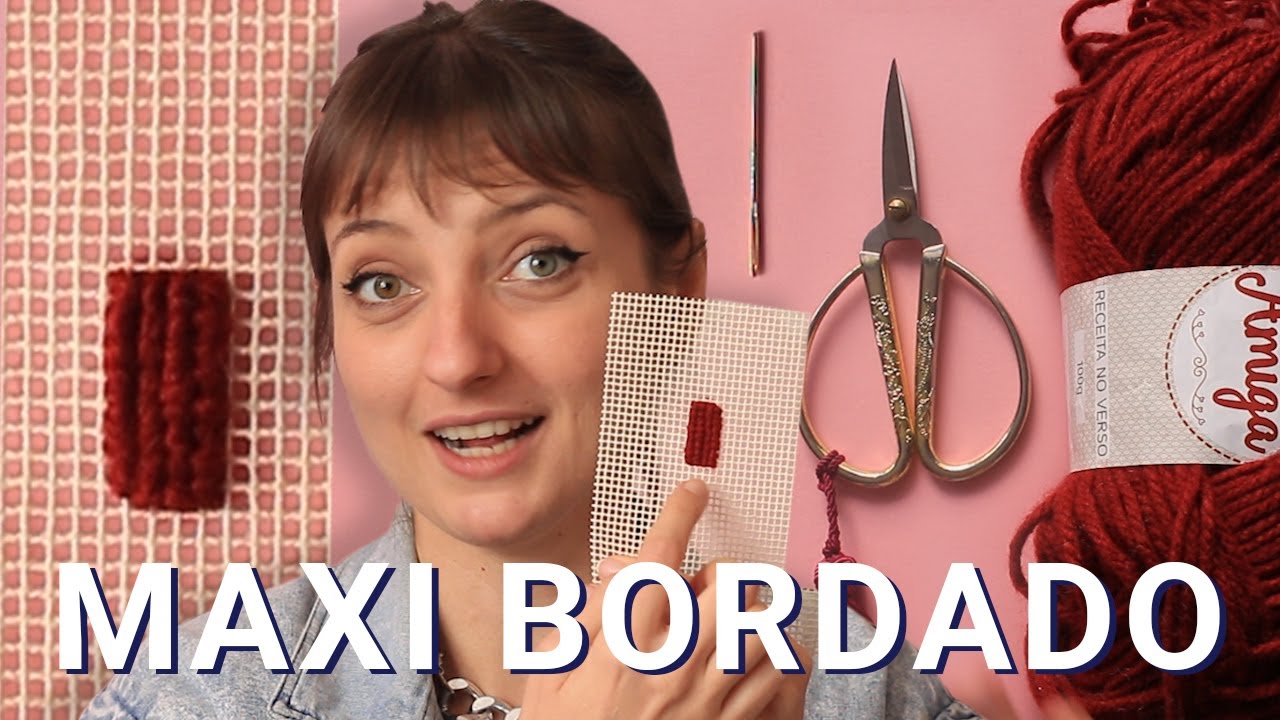 MEIO PONTO bordado de tapeçaria #130