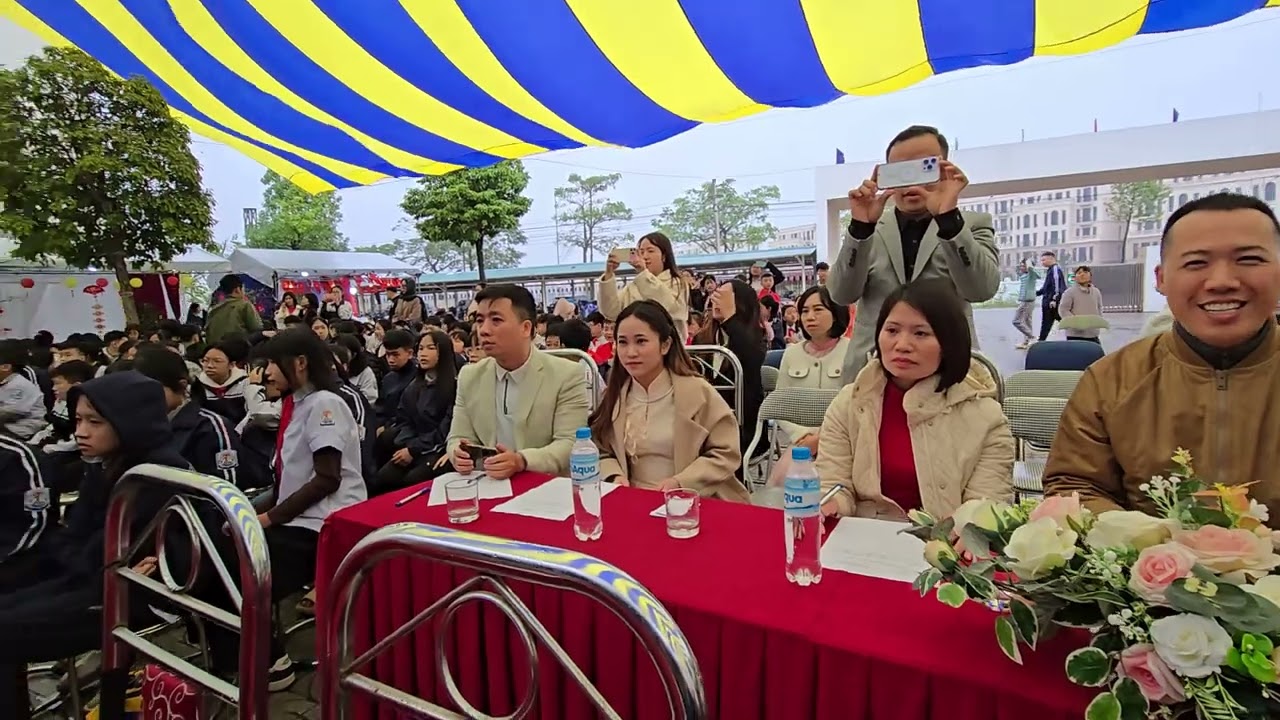 VĂN NGHỆ SƠ KẾT HKI, XUÂN YÊU THƯƠNG, TẾT SẺ CHI TRƯỜNG  THCS XUÂN CANH