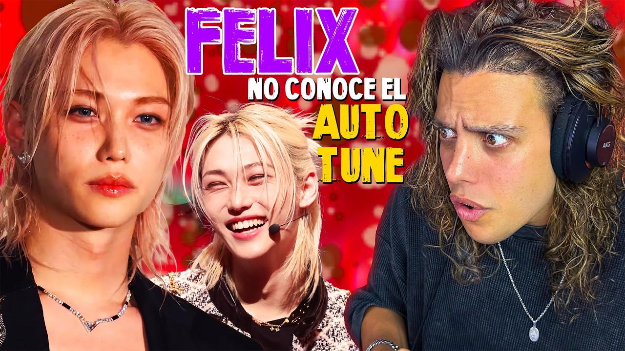 FELIX LEE (Stray kids) no conoce el AUTOTUNE (NO PUEDO ANALIZARLO) | Fede Sicaro