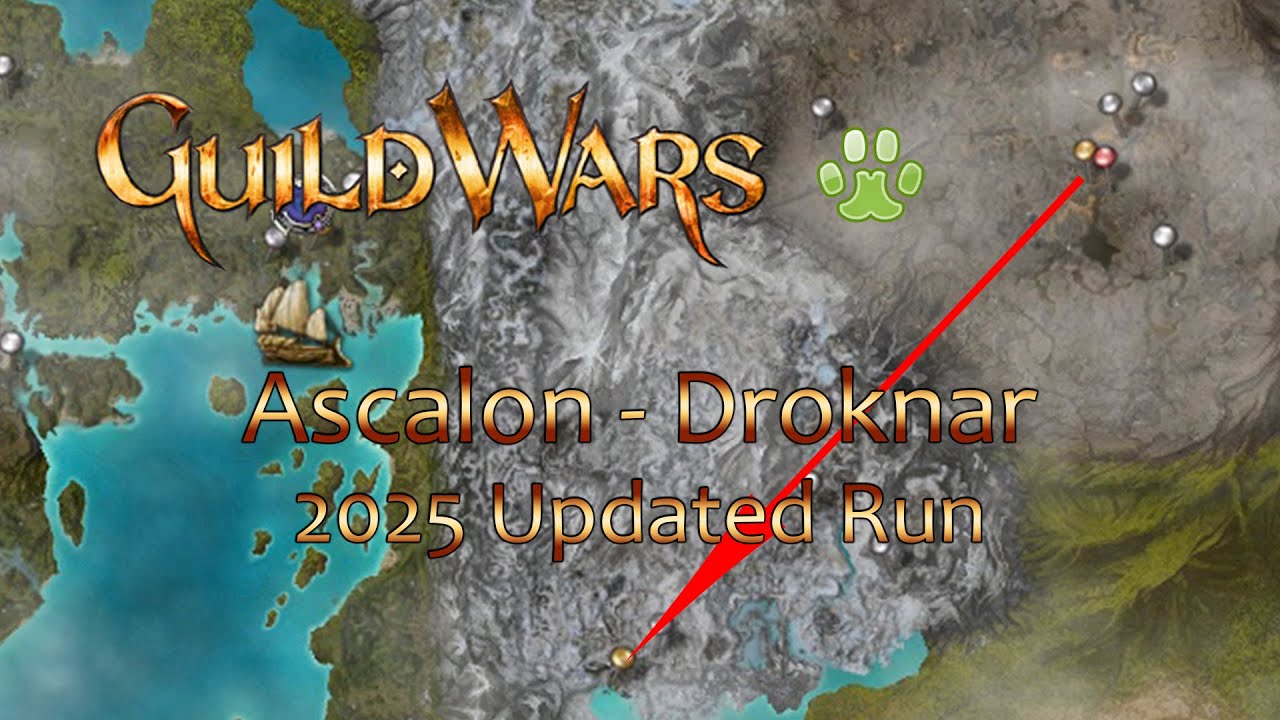Guild Wars Ranger Builds: fast Ascalon City - Droknar's Forge run in 2025! [April Fools]