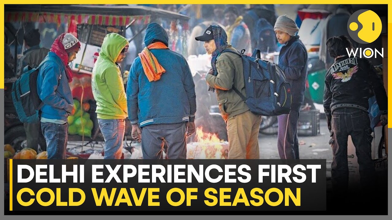 Delhi Cold Wave: Delhi Faces Cold Wave & Bad Air Conditions; Orange Alert in Delhi | WION
