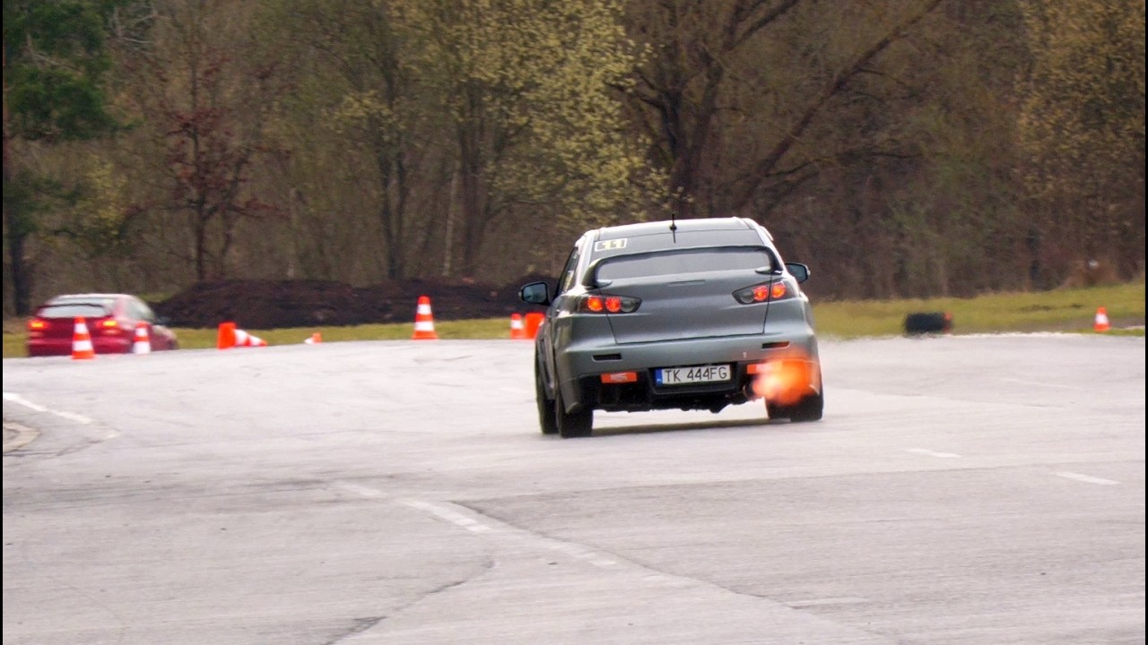 Łukasz OSZCZYPAŁA -MITSUBISHI EVO X RGC 4 PORY ROKU TORU 