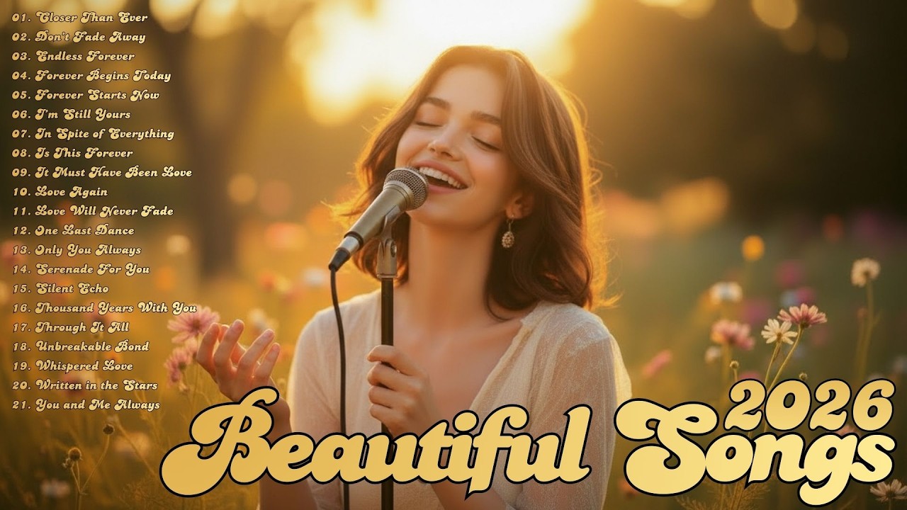 Romantic Songs 2026 🌙 Elegant Love Playlist – Soft, Delicate & Heartfelt Tunes
