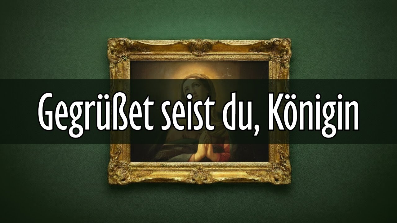 GL 536 - Gegrüßet seist du, Königin | Gesang & Instrumente