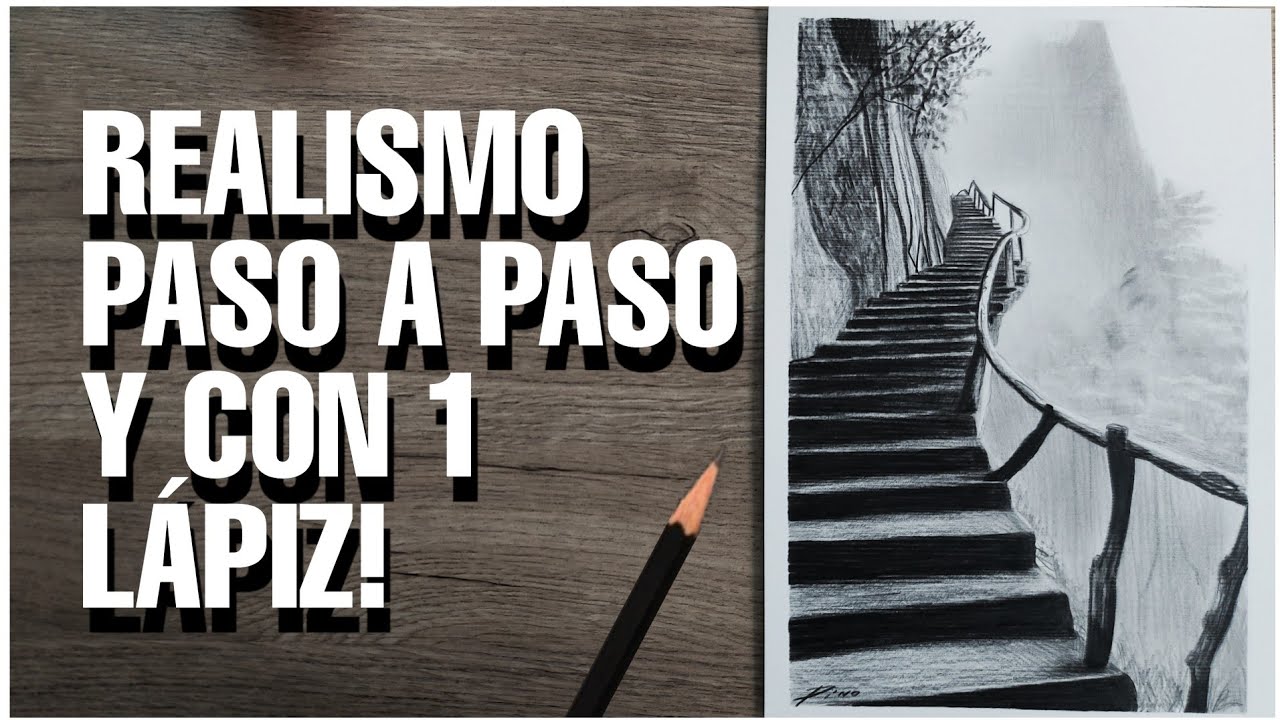 Cómo DIBUJAR un PAISAJE REALISTA y el FONDO DESENFOCADO?