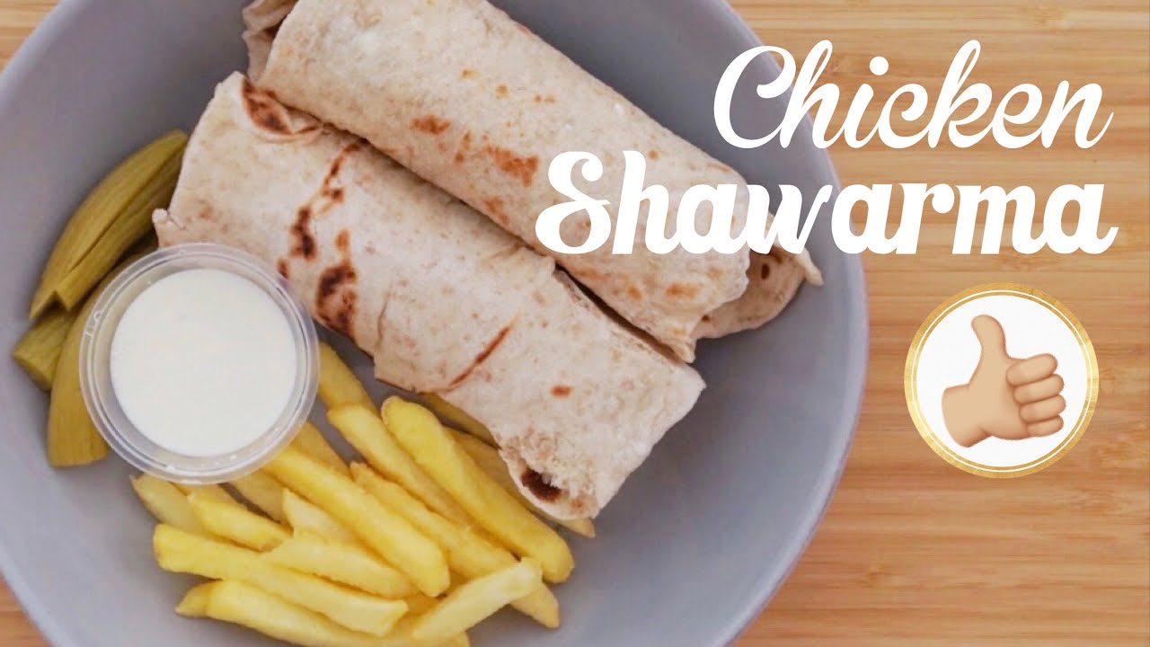 Resep Chicken Shawarma | Cara Membuat Shawarma Ayam