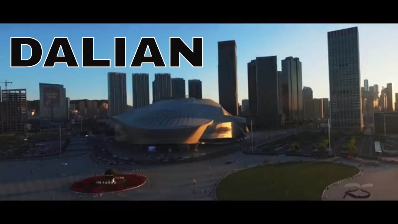Dalian city  from above (Drone) dji - Raidy