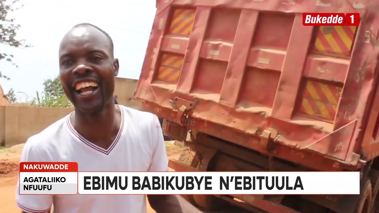 Agataliikonfuufu: Poliisi ezinduukirizza ebimotoka nga biyiwa ettaka mu Lutobazi lwa Lubigi