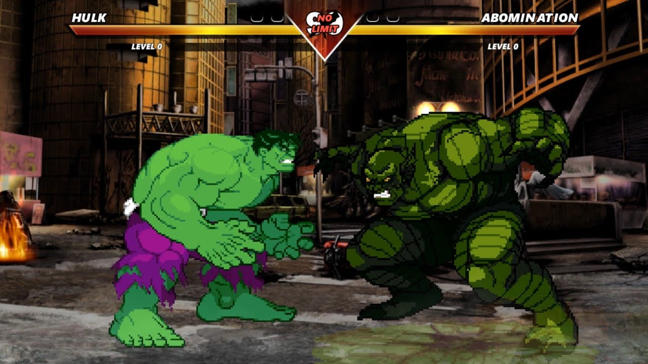 HULK vs ABOMINATION - High level insane fight ❗🔥