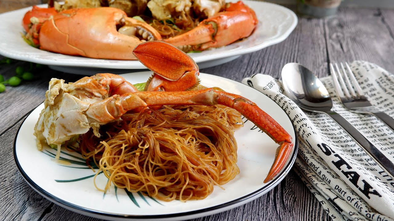 So Tasty U Must Try! Super Easy Crab Vermicelli Recipe 干炒螃蟹米粉 Chinese Beehoon Noodle • Seafood Bihun