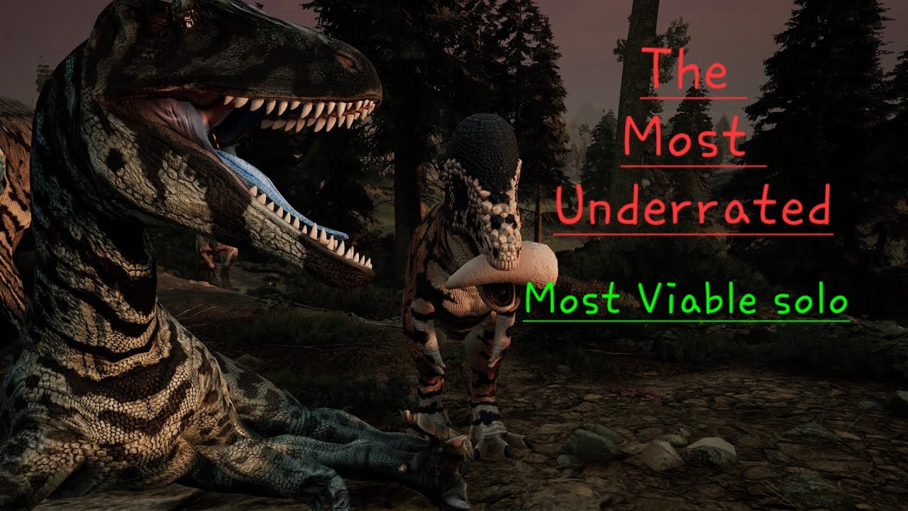 The BEST Solo/Duo Dino for officials - Path of Titans PvP
