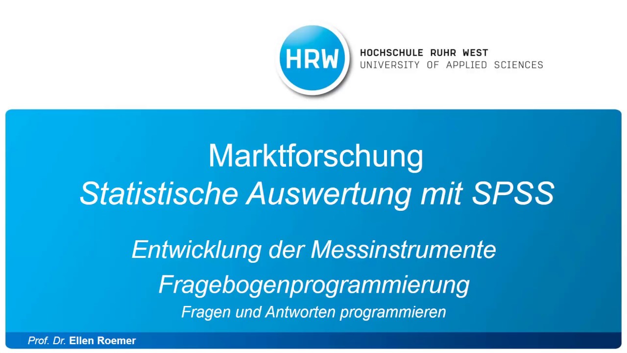 Fragen und Antworten programmieren