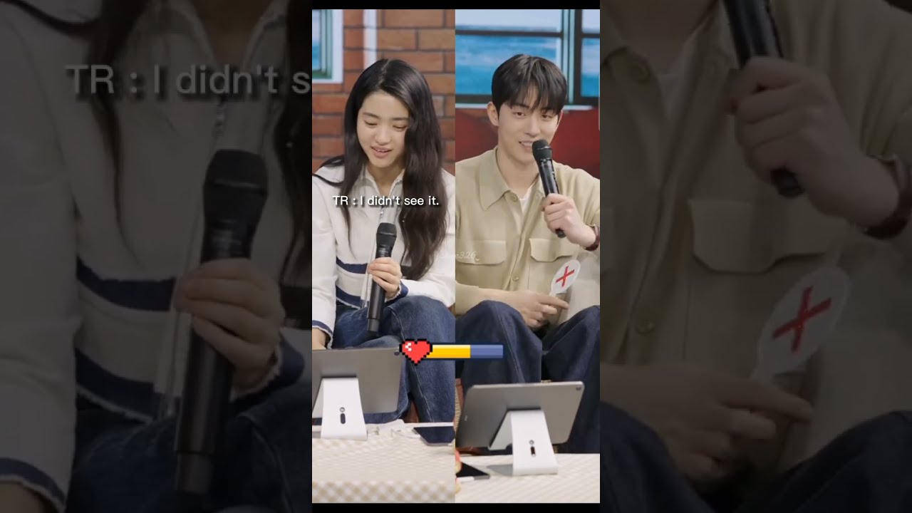 (ENG) Kim Taeri and Nam Joohyuk's Chemistry Test & Three Lines Poem Battle.