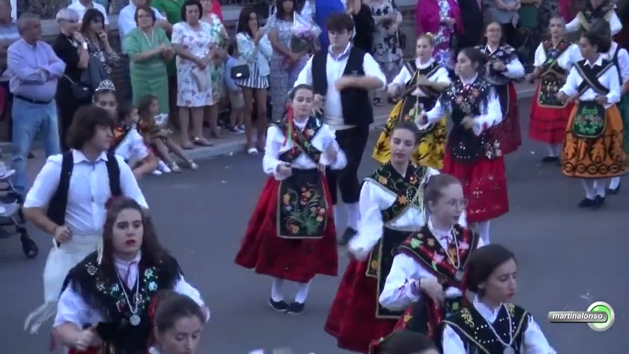 Bailes en la Procesión de Bajada. Fiestas de la Virgen de la Natividad. Guadamur, 2022