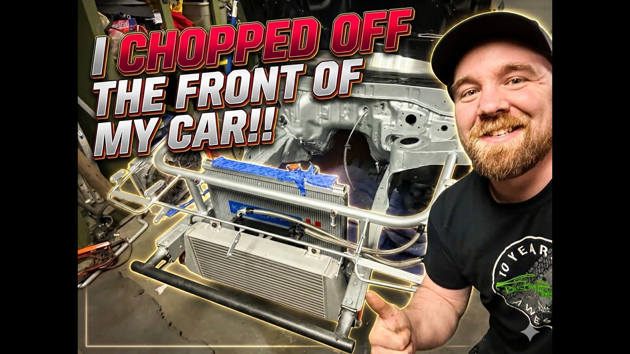 MK3 TOYOTA SUPRA Gets a Tube Front End! Can't Believe I Did This!