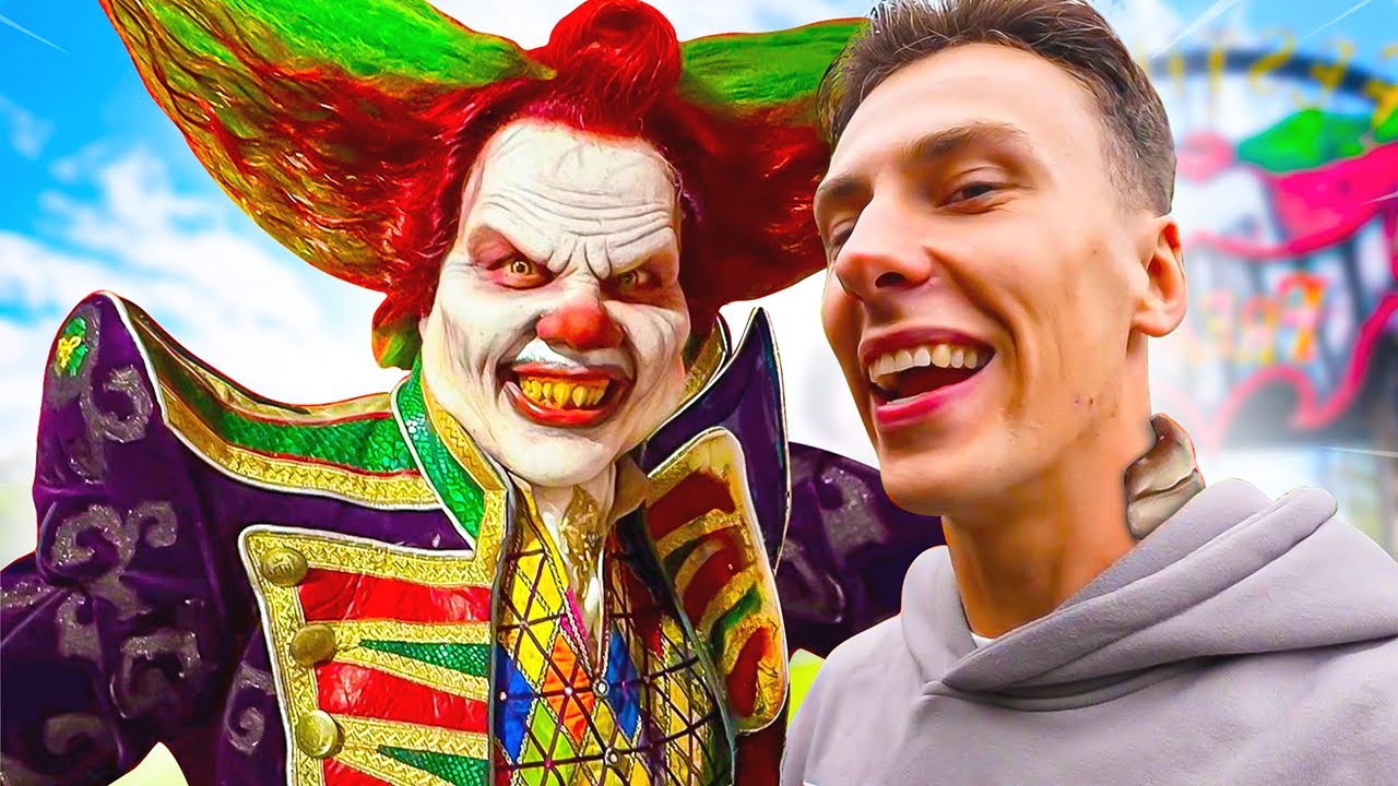 WIJ SCHRIKKEN VAN DEZE CLOWN! WALIBI FRIGHT NIGHTS!👻