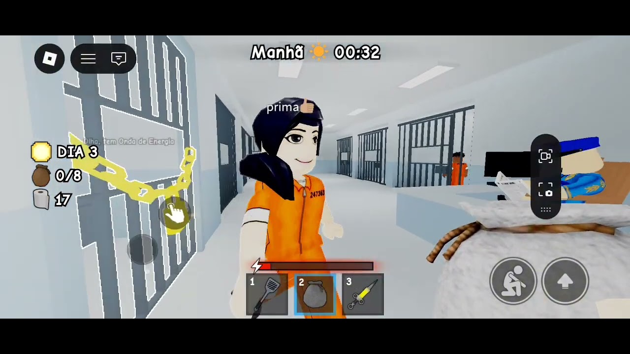 ESCAPE DA PRISÃO CAVANDO !(nível médio)