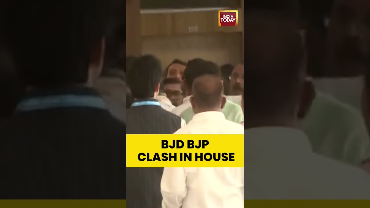 BJD and BJP MLAs Clash in Odisha Amid Rajya Sabha Voting | Tensions Escalate in Assembly
