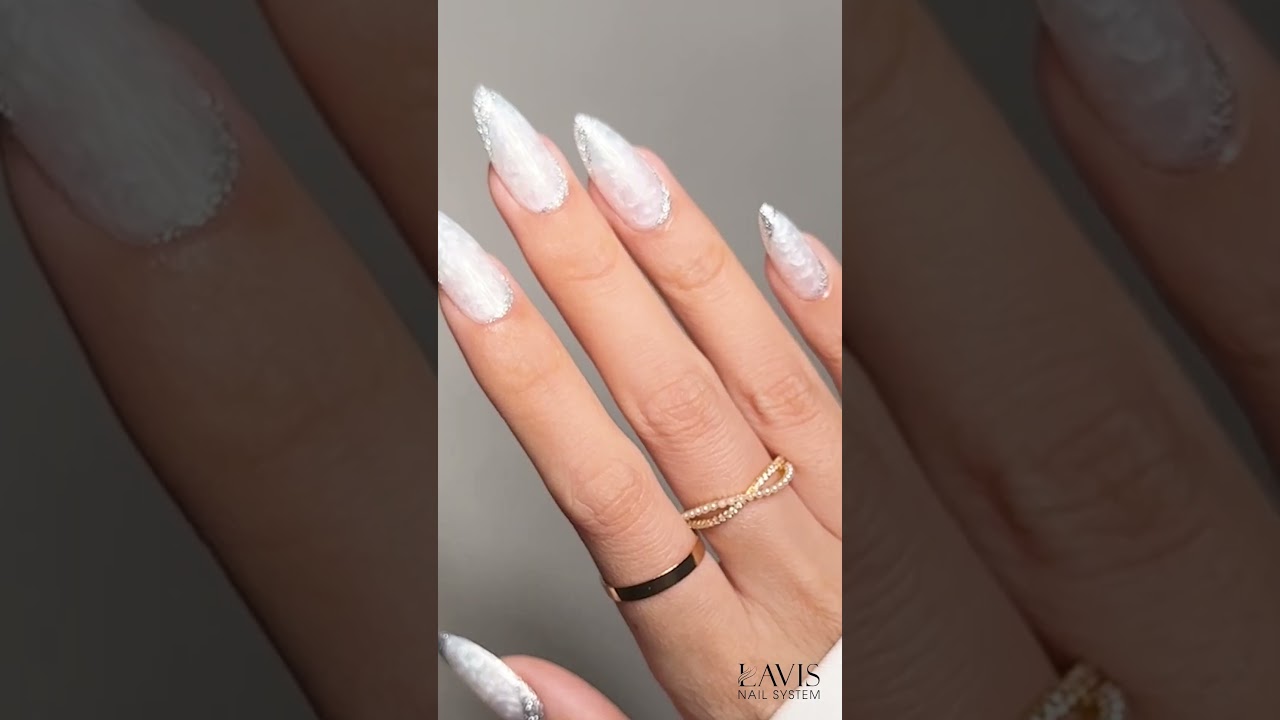 Easy & Cute Opal Nail Design by LAVIS Tutorial - Best 2023 Nail DIY