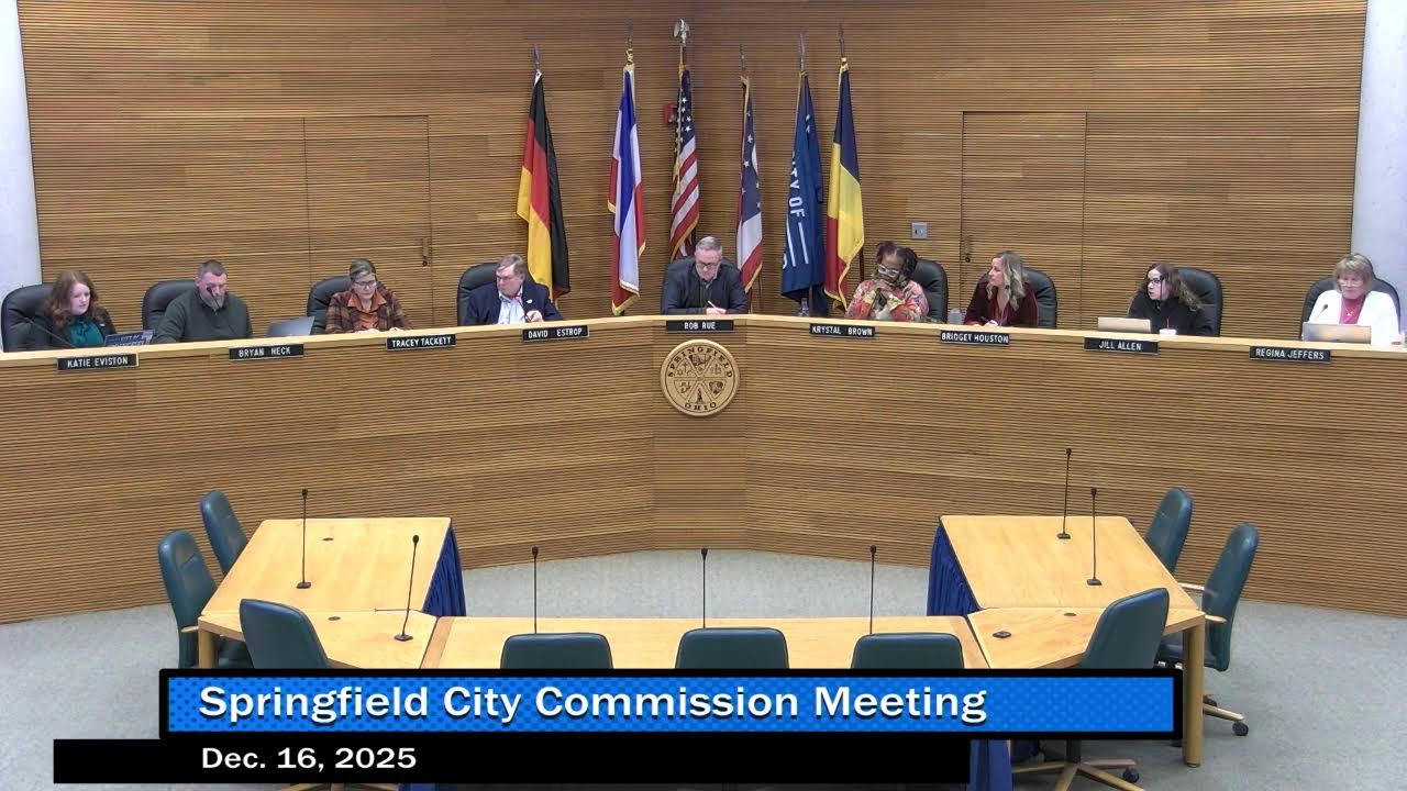 City Commission Meeting, December 16, 2025