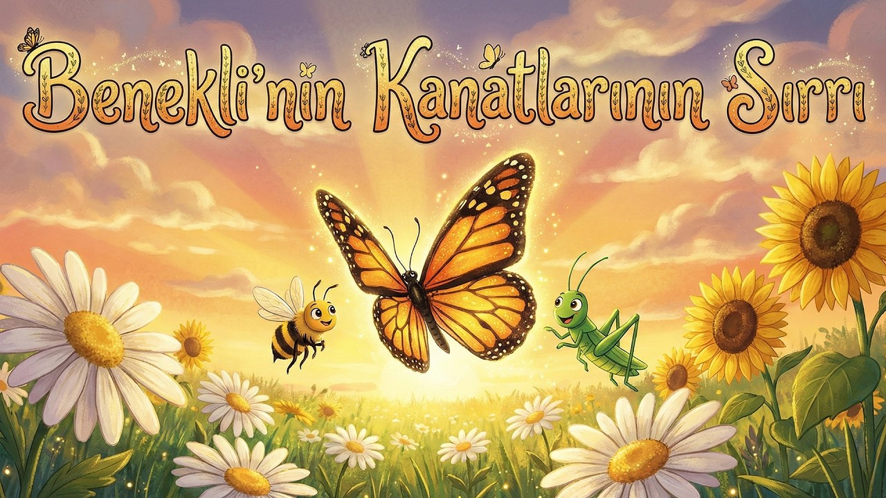 Benekli'nin Kanatlarının Sırrı - Uyku Zamanı Masalları #82 #masal #masaldinle #uykumasalı #uyku