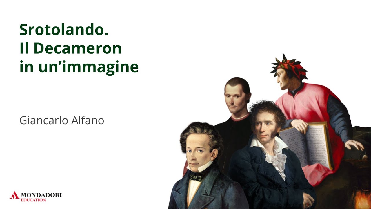 Srotolando. Il Decameron in un’immagine | Giancarlo Alfano