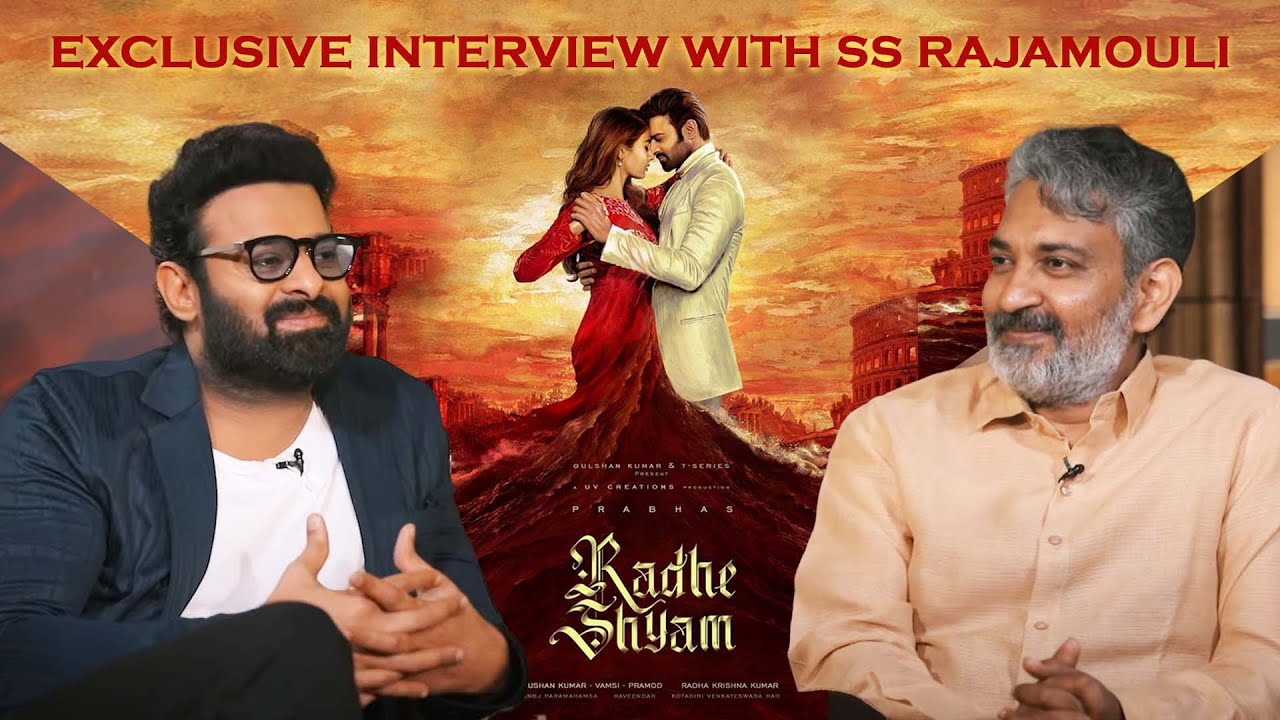 SS Rajamouli Interviews Prabhas | Radhe Shyam | Pooja Hegde|  Radha Krishna | Frameflix