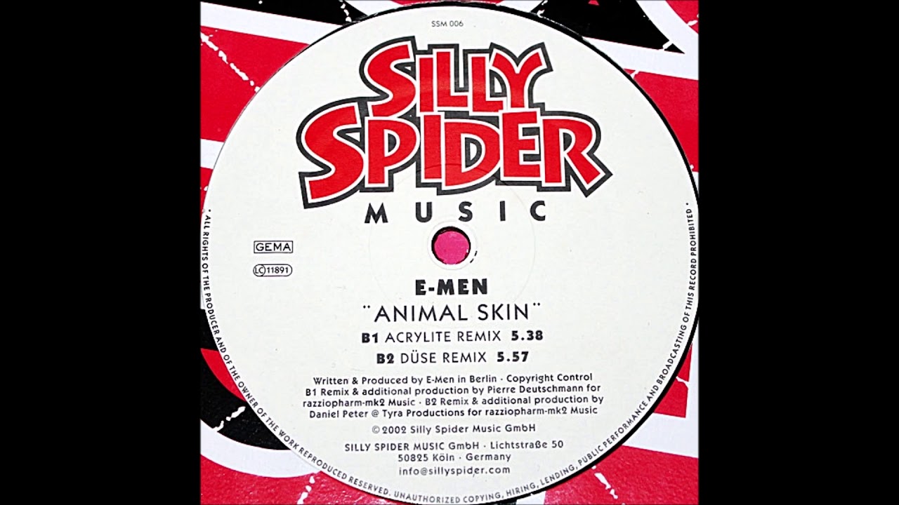 E-Men - Animal Skin (Düse Remix) (HQ Vinyl-Rip)
