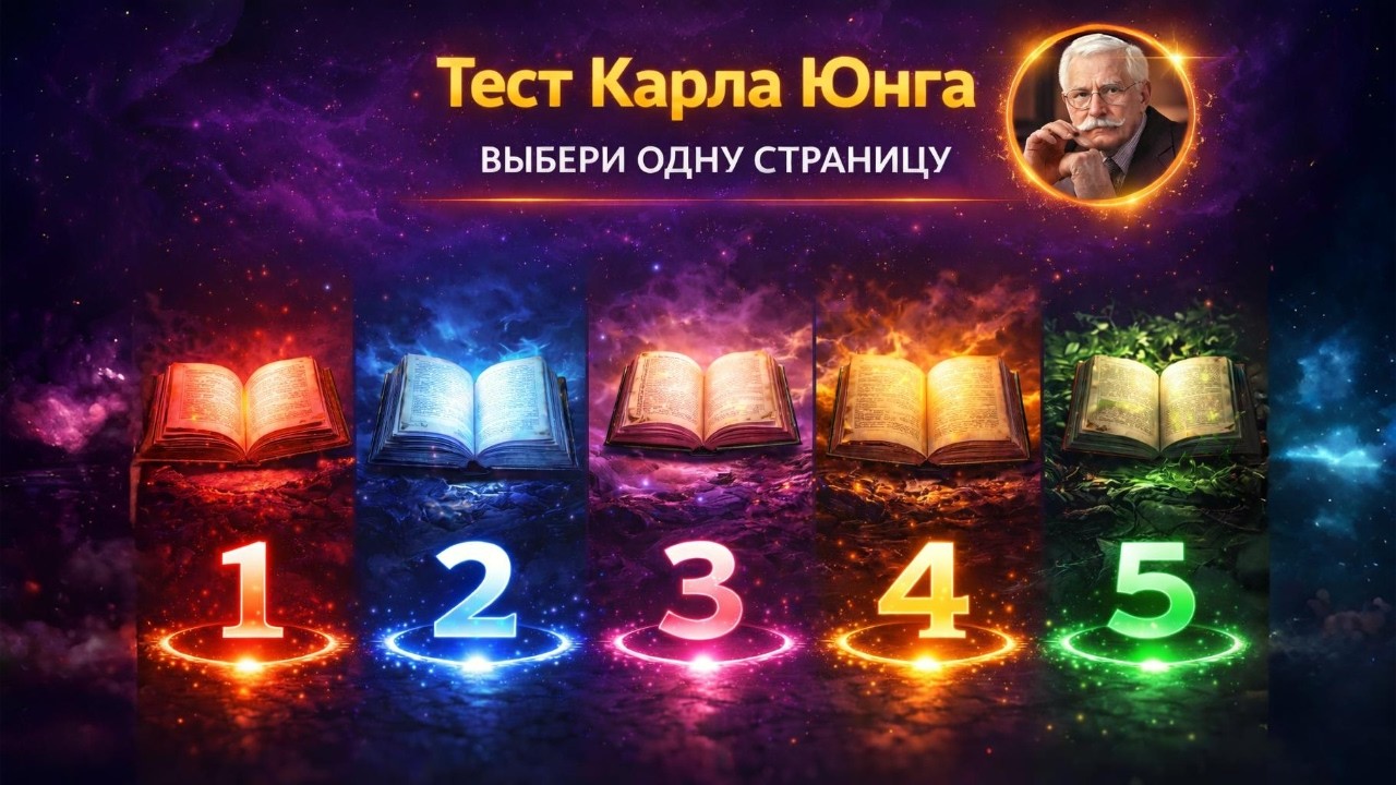 Тест Карла Юнга выбери одну страницу | что ты не дочитал в себе