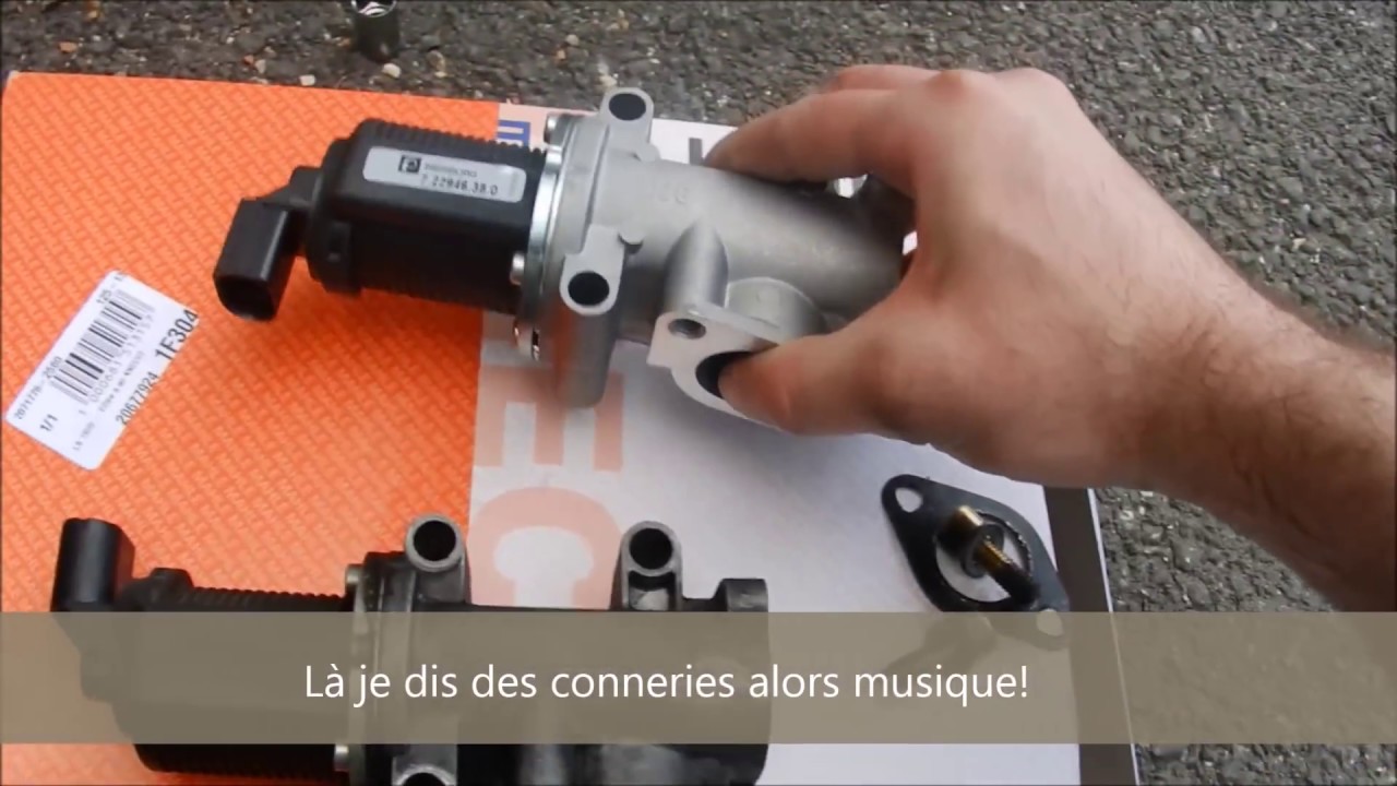 ZAFIRA B :  ECN 04005A = Changement de la Vanne EGR