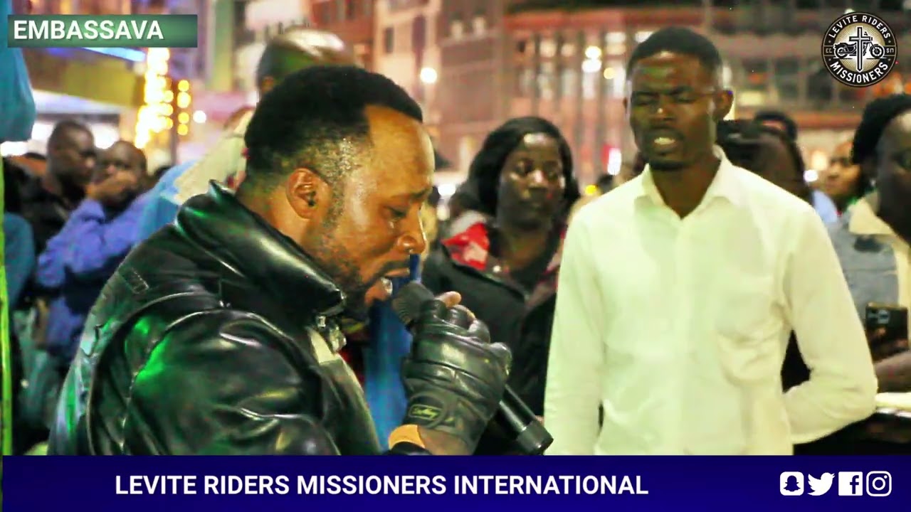 Pastor Amwayi's Powerful Sermon | Embasava Stage Street Worship with Levite Riders Missioners