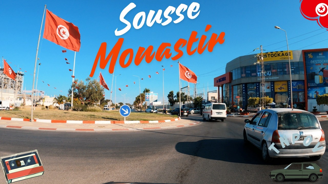 Relax With Lofi  Beats in Sousse And Monastir, Tunisia 🇹🇳 4k
