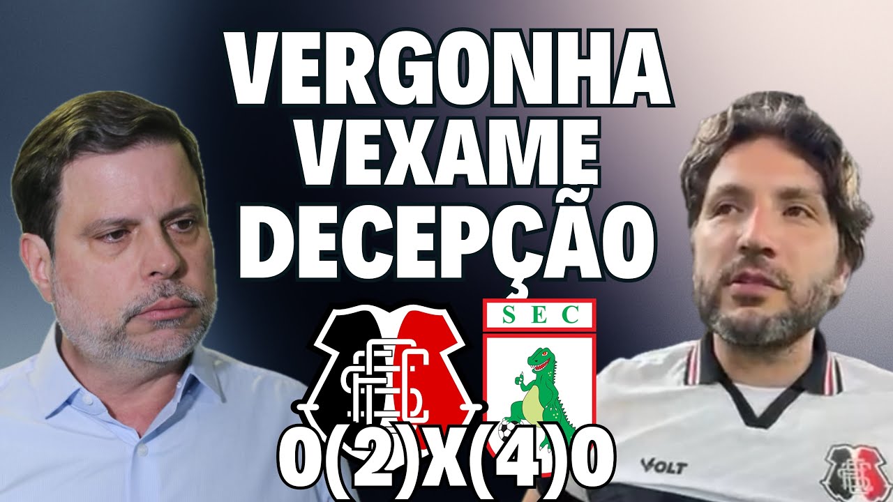 SANTA CRUZ DÁ VEXAME, PERDE PARA O SOUSA NOS PÊNALTIS E ESTÁ ELIMINADO DA COPA DO BRASIL!