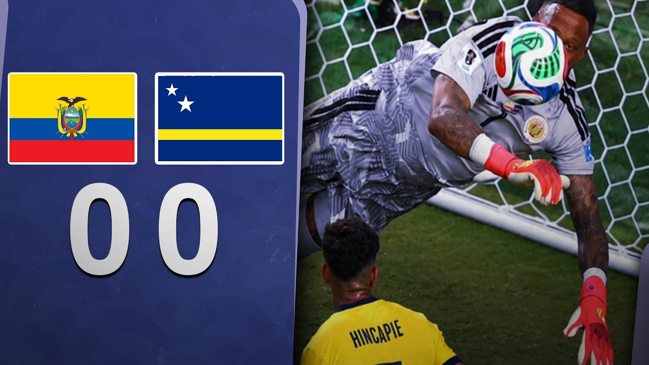 ✅ ECUADOR 0 - 0 CURAZAO en VIVO - Copa MUNDIAL de FUTBOL 2026