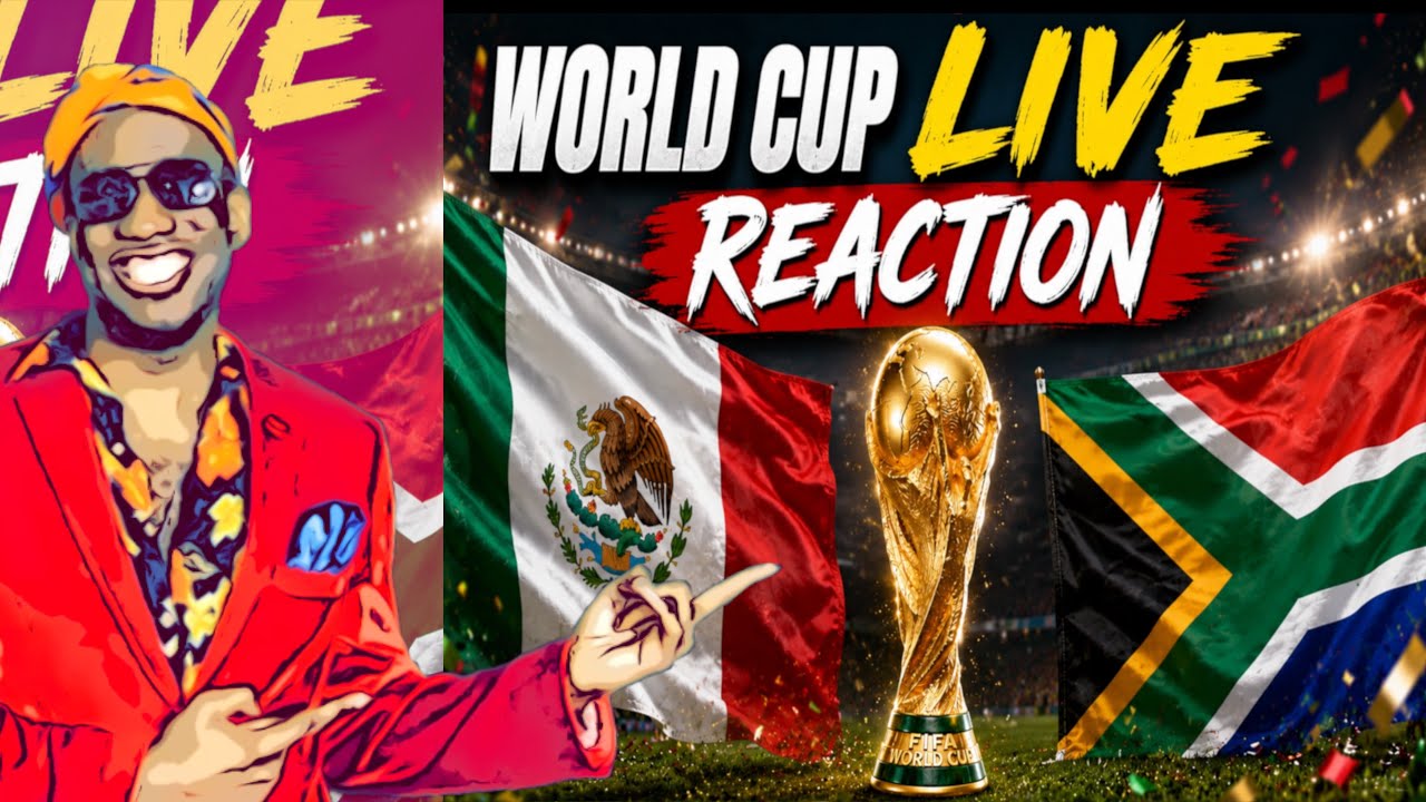 Mexico vs. South Africa World Cup LIVE Reaction | Infantino & FIFA |  Football Hangout