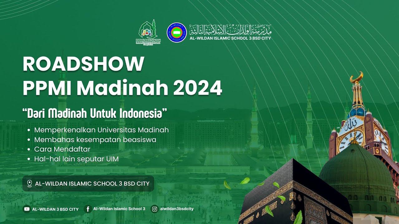 ROADSHOW PPMI MADINAH 2024 | DARI MADINAH UNTUK INDONESIA
