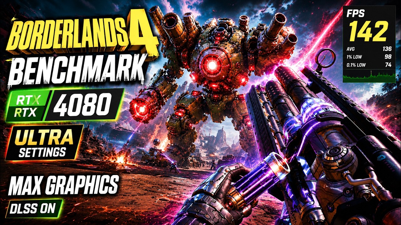 Borderlands 4 В 2026 ГОДУ: Тест производительности на ПК &ndash; RTX 4080, ультранастройки графики