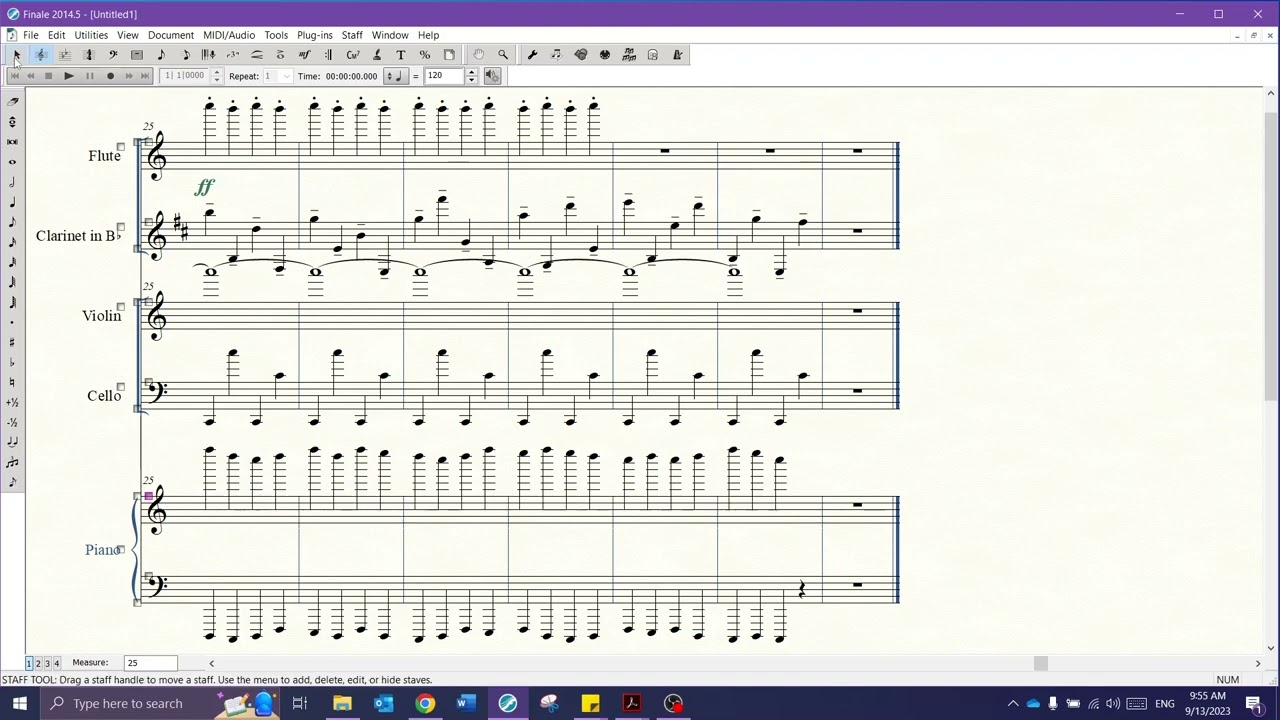 Finale Tutorial 3, Pt. I: Formatting a Score in Finale (MUSC 305)