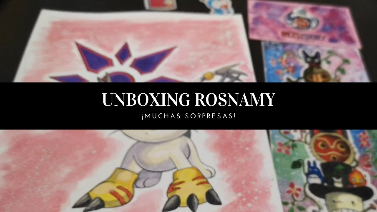 ¡Unboxing ( ACCIDENTADO 😅) PENDIENTES frikis ROSNAMY! Soy una manazas...