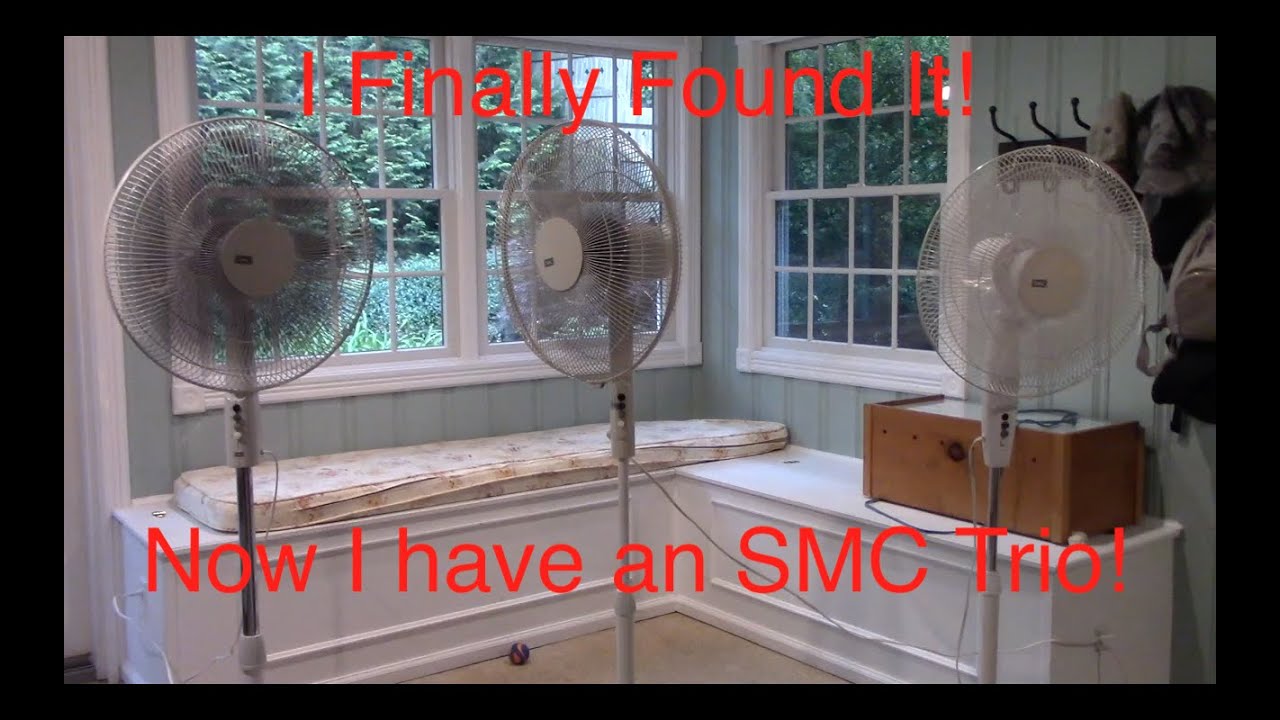 SMC Pedestal Fan Model SS-18 Restoration!