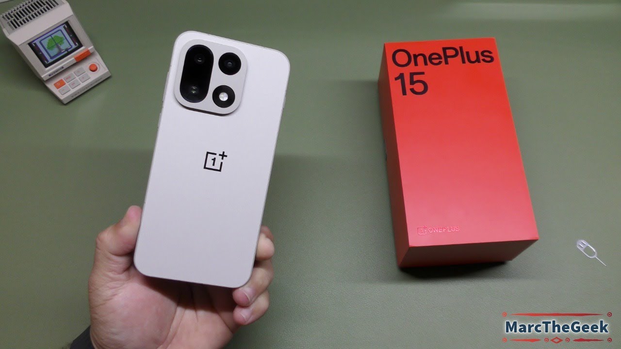 OnePlus 15 Unboxing Initial Hands-On