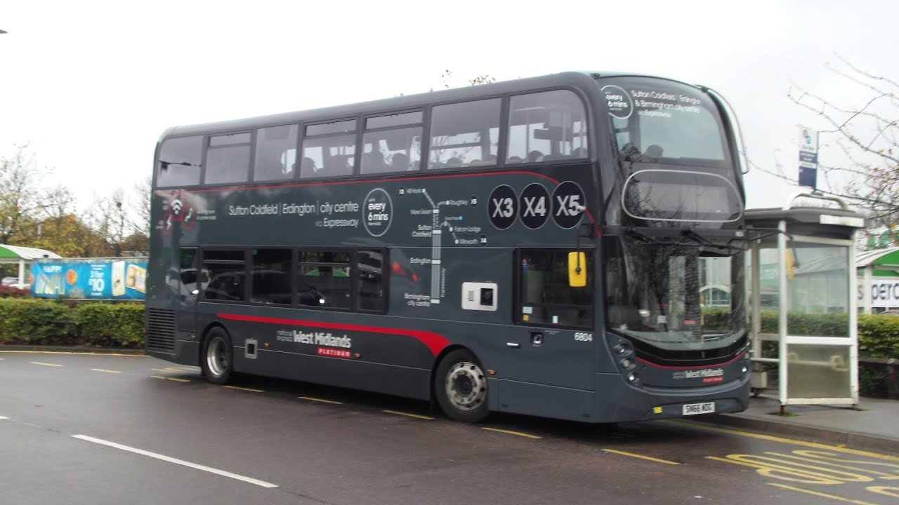NX BUS X4 Birmingham to Minworth Asda on 6804