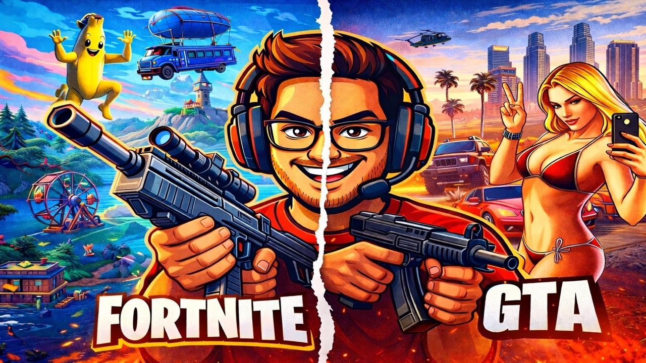 GTA & Fortnite Stream With The Boys!! LIVE